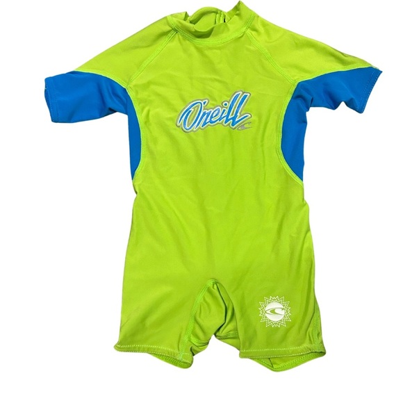 O'Neill | Performance Zip Back One Piece Rash Guard Swim Suit | 50 UV Sun Block - Picture 1 of 7